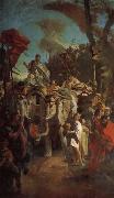Giovanni Battista Tiepolo The Triumph of Aurelian oil painting reproduction